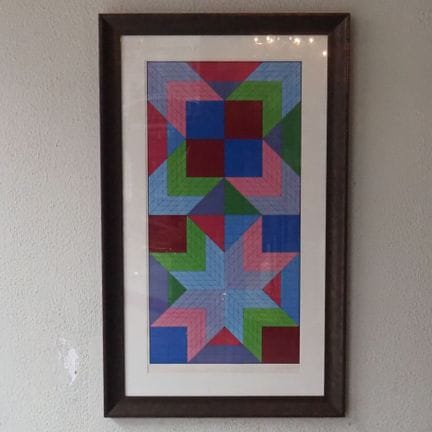 Victor Vasarely 1906-1997 : Sérigraphie couleur, c