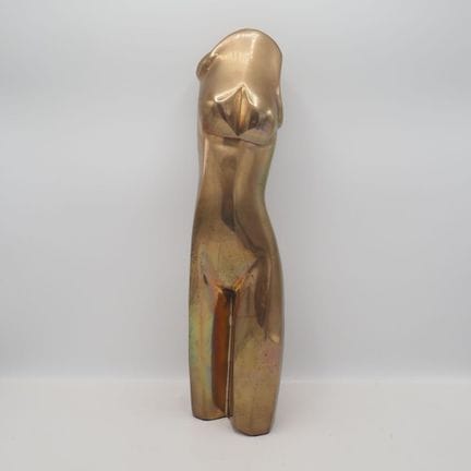 Emile De Block 1941: Sculpture circa 1970, polishe