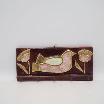 Mithé Espelt 1923–2020: Key ring, ca. 1960, glazed