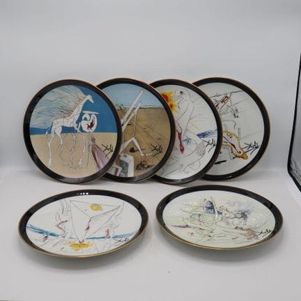 Salvador Dalí (1904–1989) / Limoges, France: Set o