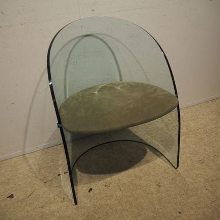 Louis Dierra in the style: Chair circa 1980, curve