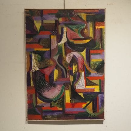 Henri Leray 1905–1987: Oil on canvas, “Pour une vi