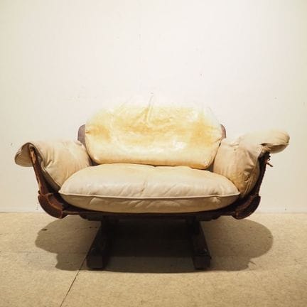 Travail Brésilien : Fauteuil vers 1960, coque en b