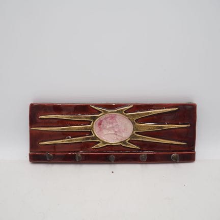 Mithé Espelt 1923–2020: Key ring, ca. 1960, glazed