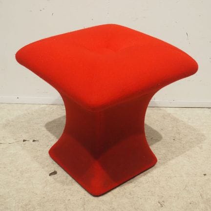 Clémens Claessen: Stool, 1972, mushroom-shaped; wo
