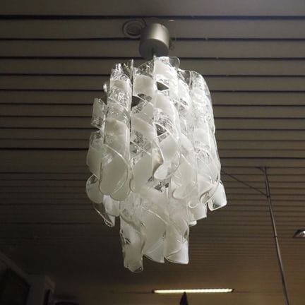 Carlo Nason Attributed / Murano: Pendant lamp, cir