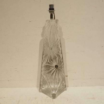Daum France : Lampe d'ambiance vers 1970, fut en c