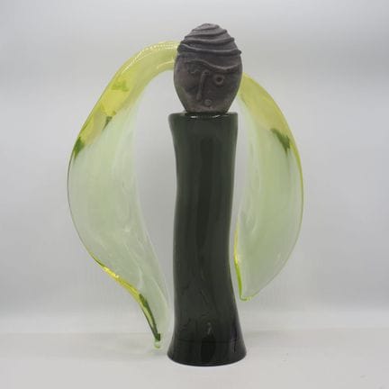 Livio Seguso / Murano : Sculpture, ange vers 1980,