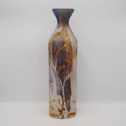 Louis Leloup 1929-2025 : Vase bouteille vers 1980,