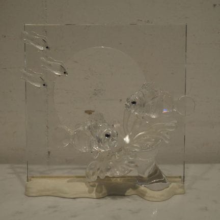 Swarovski : Sculpture à poser, "Le mysthères de la
