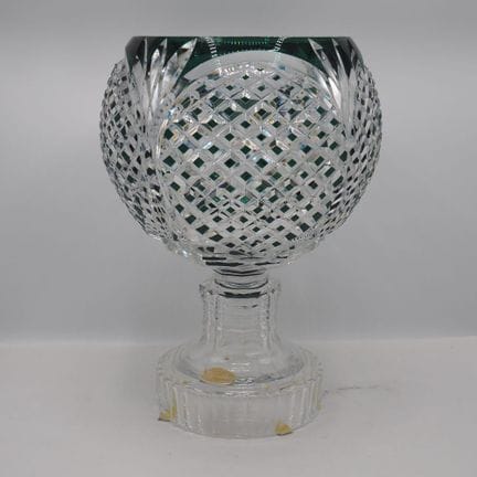 Val Saint-Lambert : Grande coupe, cristal clair ta