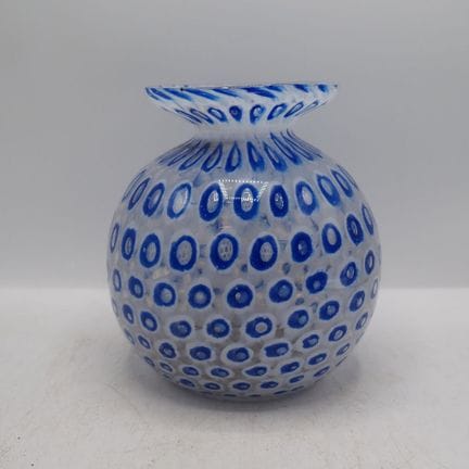 Ercole Barovier dans le gout : Vase boule à col év