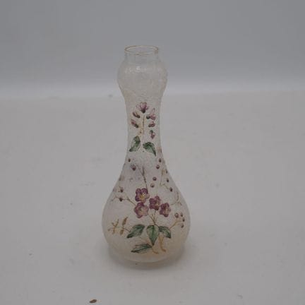 Daum-Zuschreibung: Jugendstil-Vase. Mundgeblasenes