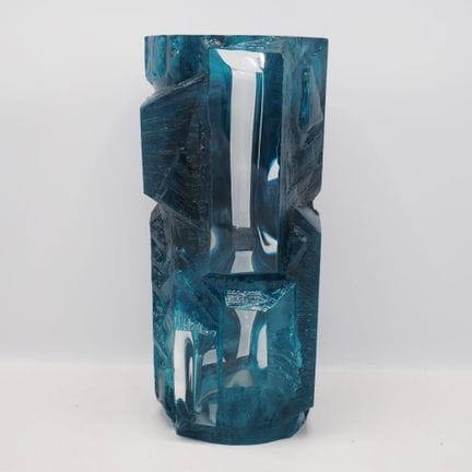 Daum France et souvent attribué à César : Vase ver