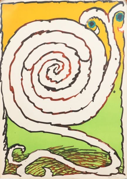 Pierre Alechinsky (1927-) „Labyrinthe d’apparat II