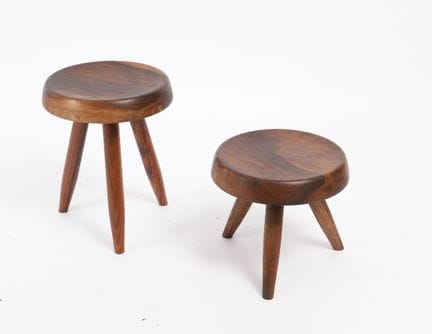 Hocker im Stil von Charlotte Perriand (1903–1999)

