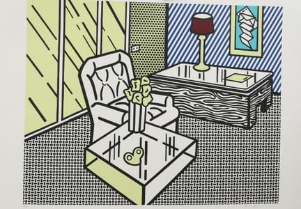 Roy Lichtenstein (1923–1997), nach
Mehrfarbige Lit
