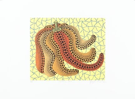 Yayoi Kusama (geb. 1929) Zugewiesen an - "Pumpkin 