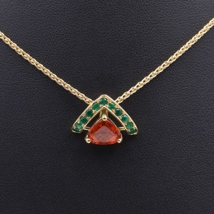 Collana "Piramide"
Catena in oro giallo 18 carati 