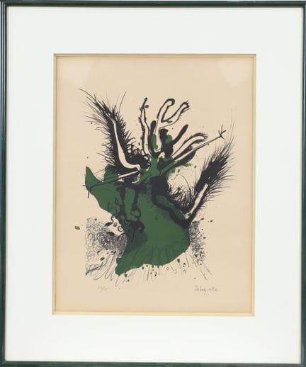 Paul Rebeyrolle (1926–2005) „Der schwarze Vogel“
M