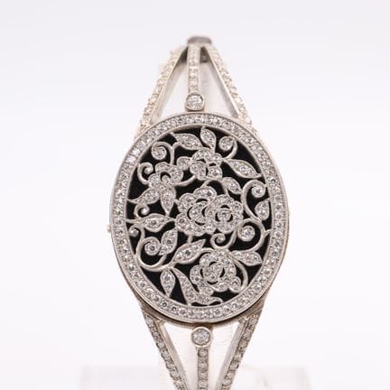 Vintage-Armband aus Weißgold und Diamanten

Vintag