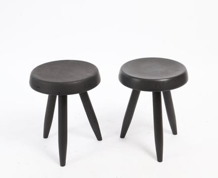 Hocker im Stil von Charlotte Perriand (1903–1999)
