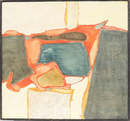 Norbert Mangen (1933–2010)
Mixed media on panel, s