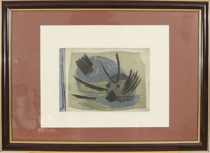 Henri Goetz (1909-1989)
Litografia firmata in bass