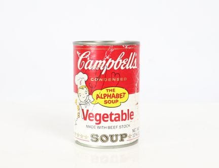 Andy Warhol (1928–1987), nach
Campbell’s-Suppendos