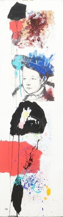 Victor Hasch (1945-2012)
Tecnica mista su cartone.