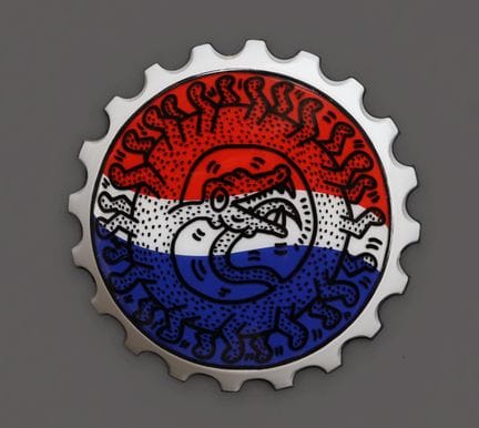 Keith Haring (1958-1990) -After- Pepsi capsule
Adv