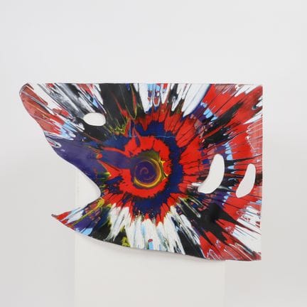 Damien HIRST (geb. 1965) "Spin Painting Shark".
Ac