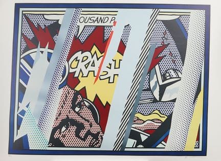 Roy Lichtenstein (1923–1997), nach
Mehrfarbige Lit