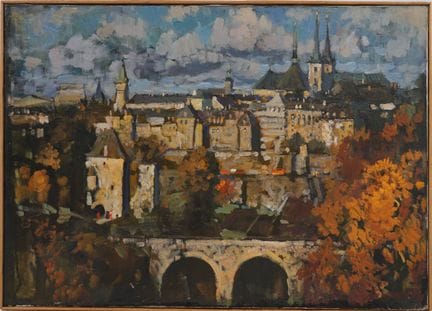 Mikhail Abakumov (geb. 1948) – Luxemburg-Stadt
Öl 