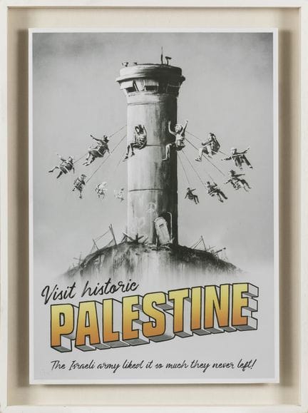 Banksy (attributed to) - "Palestine"
Photolithogra