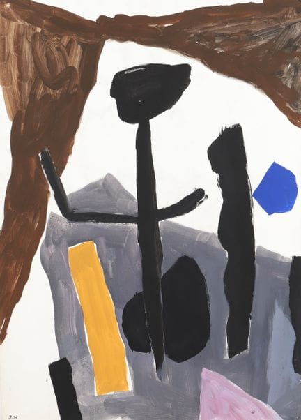 35. Jacques Nestlé (1907–1991)
Gouache on paper, s