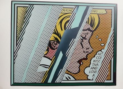 Roy Lichtenstein (1923–1997), nach
Mehrfarbige Lit
