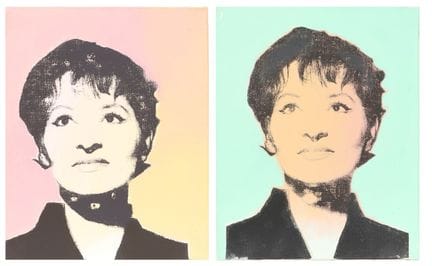 Victor Hasch (1945-2012) Coppia di quadri “Barbara