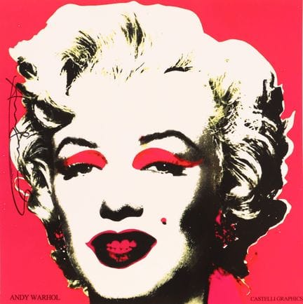 Andy Warhol (1928-1987) d'après
Carton "Print retr