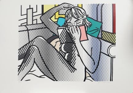 Roy Lichtenstein (1923–1997), nach
Mehrfarbige Lit
