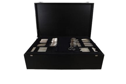 Besteckset aus versilbertem Metall von Wiskemann
B