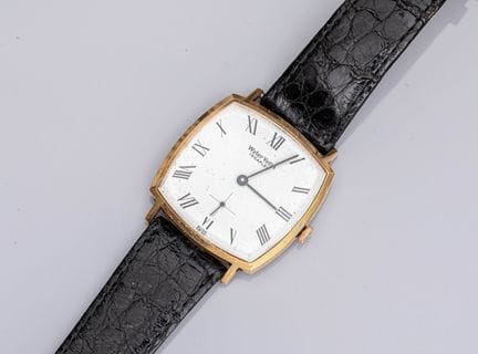 WYLER VELTA, Armbanduhr mit kissenförmigem Gehäuse