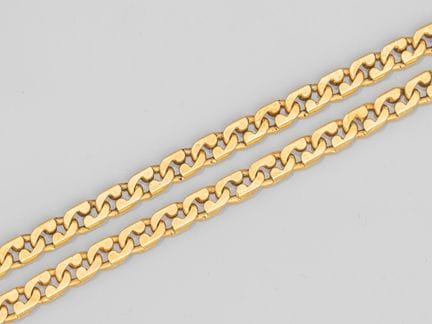 750°/°° (18K) yellow gold chain with a beautiful, 