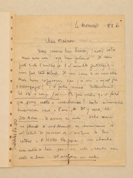 CELINE Louis-Ferdinand : Lettre autographe signée,