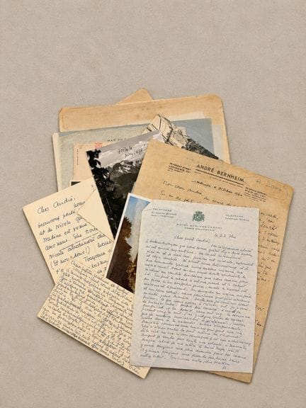 DAVEN André : 14 lettres, 5 cartes et 2 télégramme