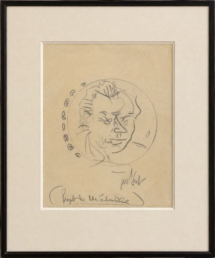 (CELINE Louis-Ferdinand) PAUL Gen : Dessin prépara