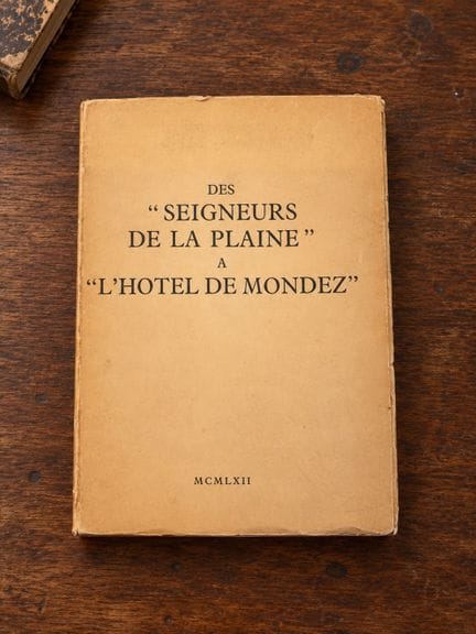 DRUON Maurice : Des seigneurs de la plaine à l'hôt