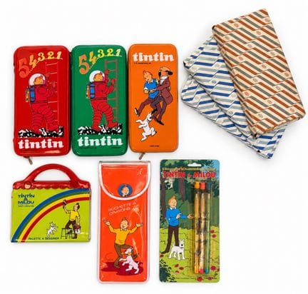 Tim und Struppi – Set mit 6 Bleistiftdosen: Federm
