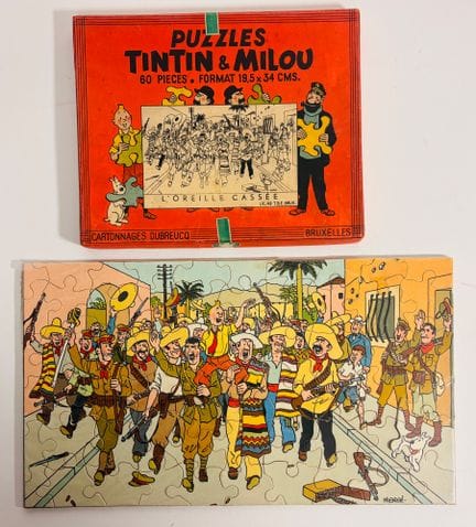 Tim und Struppi – Dubreucq-Puzzle „Das gebrochene 