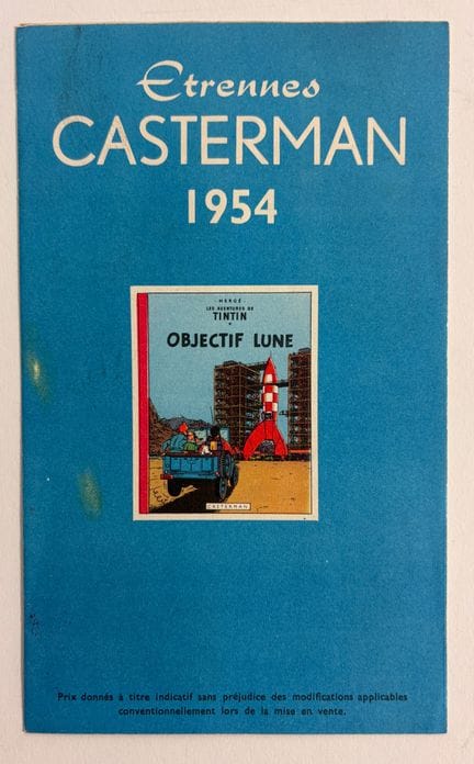 Casterman-Katalog von 1954: Wunderschöne Broschüre